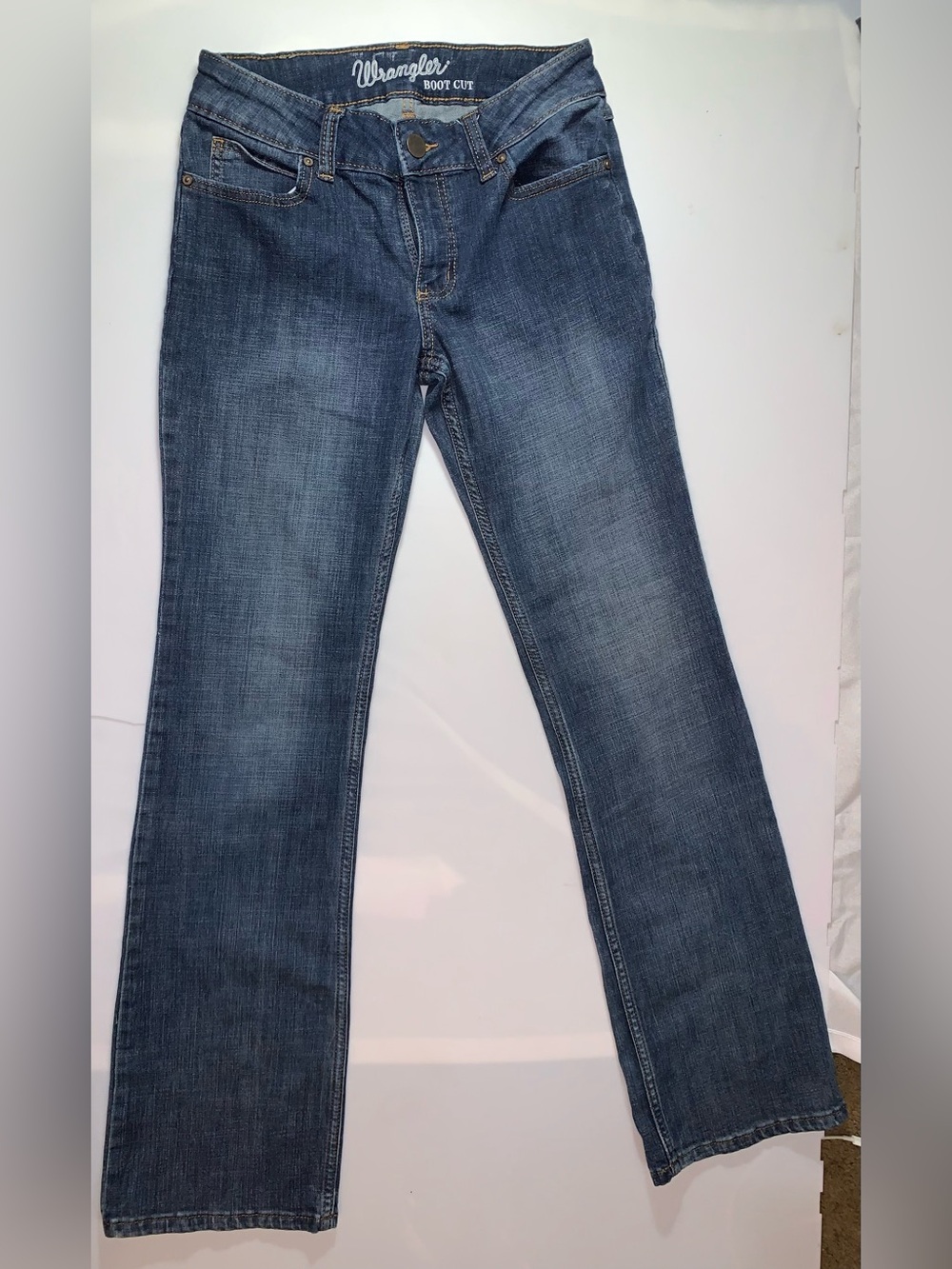Ladies wrangler boot cut jeans size 5